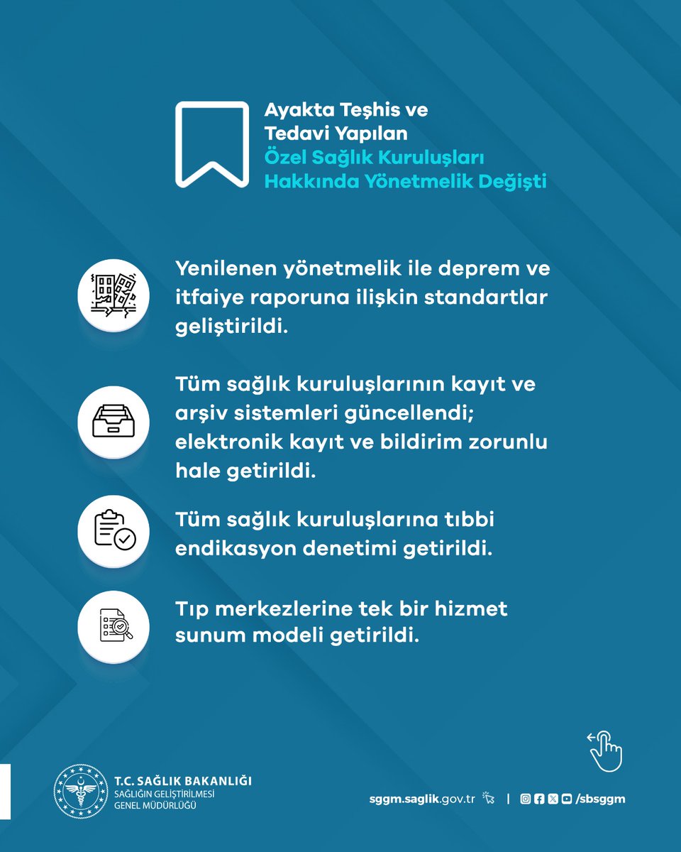 Özel Sağlık Kuruluşlarında Yeni Standartlar: Sağlık Bakanlığı'ndan Yöneltilmiş Düzenleme