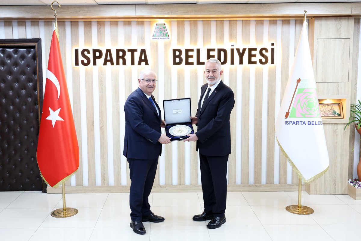 Millî Savunma Bakanı Güler Isparta'yı Ziyaret Etti