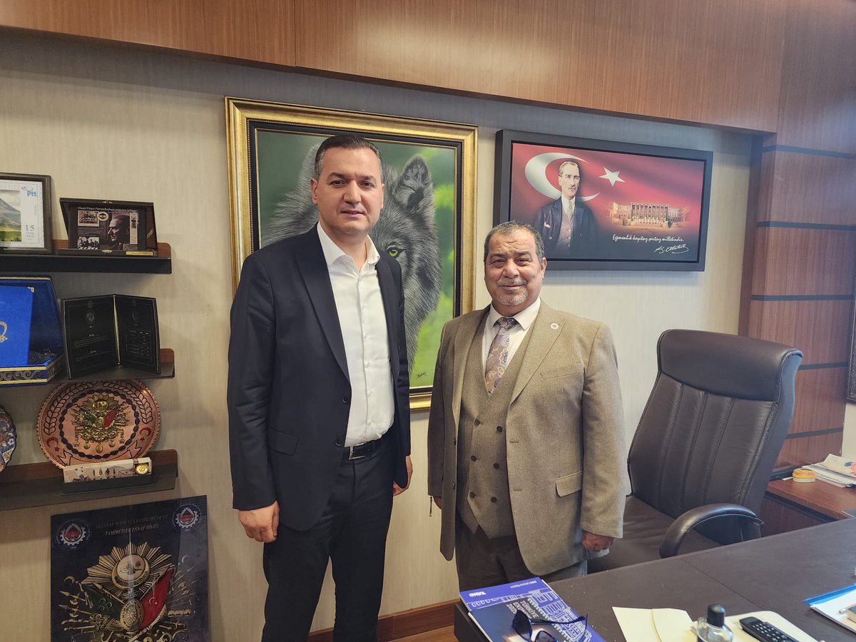 Turan Yıldır, TBMM'de Kapadokya Gazeteciler Cemiyeti Başkanı Mahmut Eskiliği Aldı