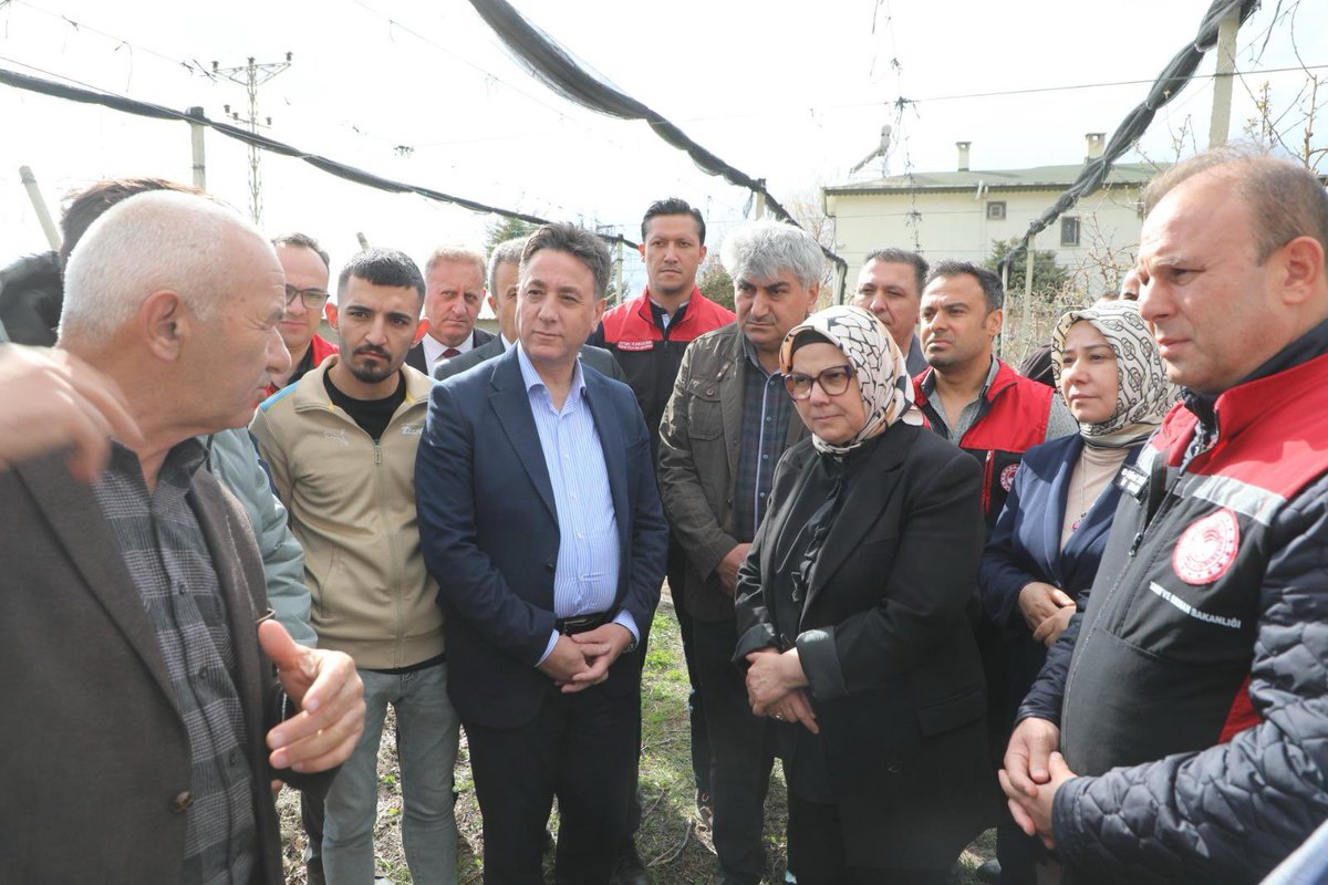 Akşehir Milletvekili Böhürler Kayseri'deki Elma Bahçelerinde Zararı İnceledi, Yeni Huzurevi Projesi Belirlendi
