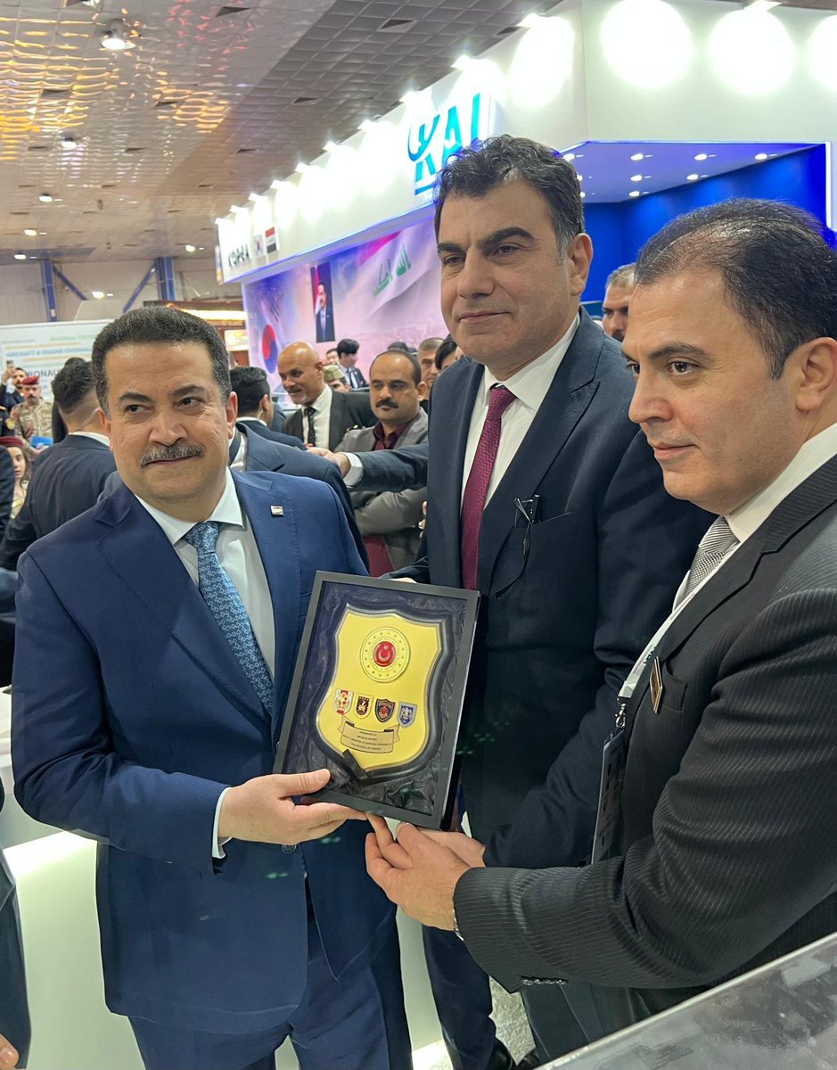 Millî Savunma Bakan Yardımcısı Heybet, Bağdat'taki Uluslararası Savunma Fuarına Katıldı