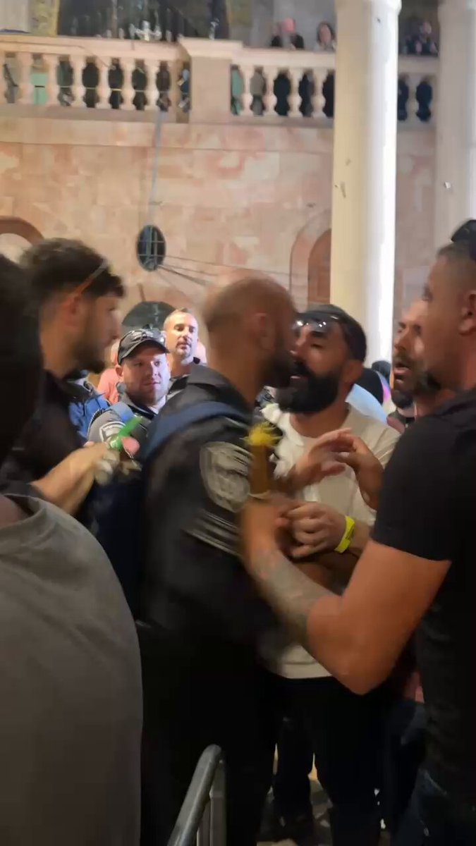 Kudüs'te Kilise Ayak Basılması Sonrası Ermeni Hrıstiyan Protestoları