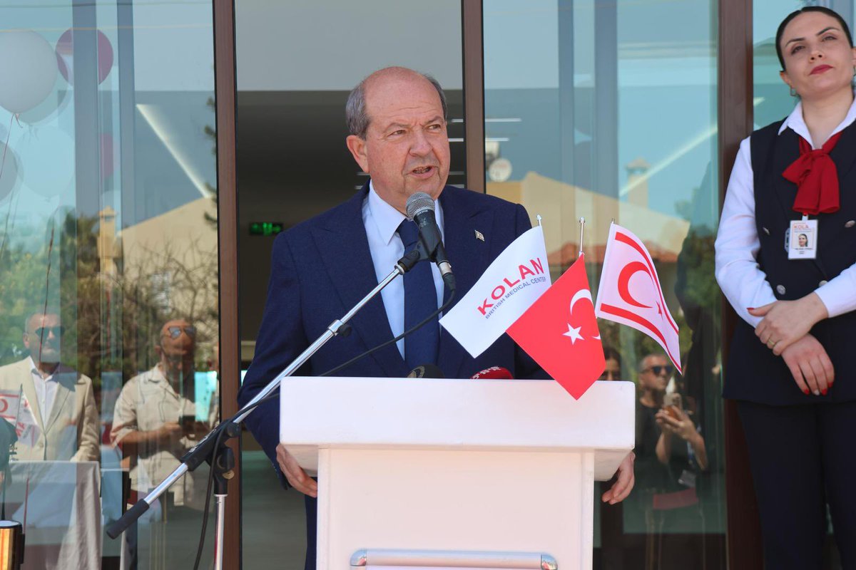 KKTC Cumhurbaşkanı Tatar, Girne’de Yeni Hastane Açılışa Katıldı