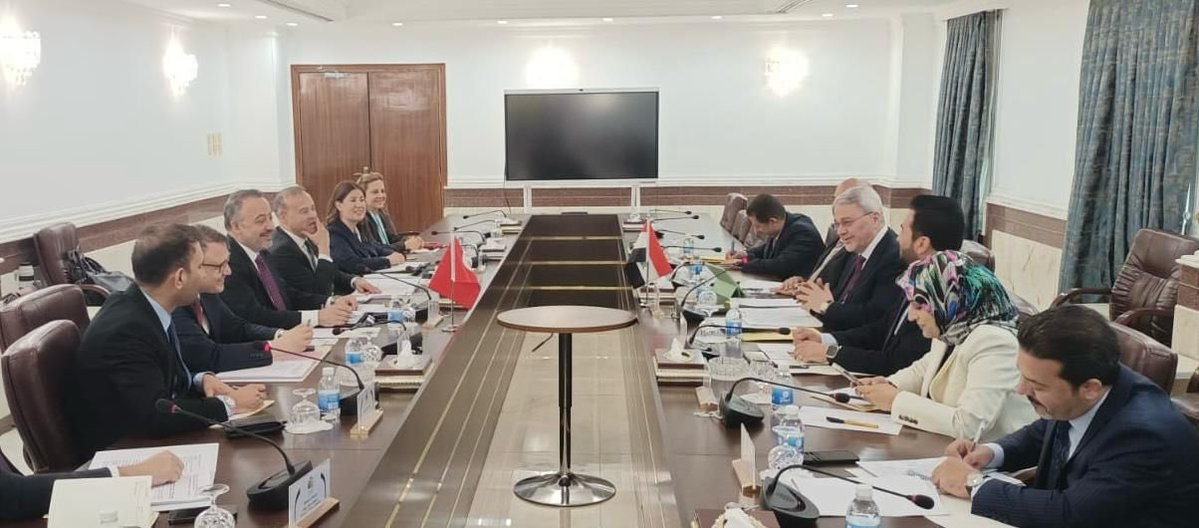 Türkiye ve Irak Ortak Planlama Grubu Toplantısı Bağdat’ta Başladı