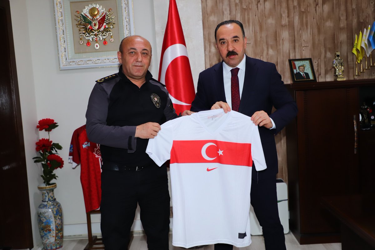 Aksaray Emniyet Müdür Yardımcısı Aslan Yıldız'ı Makamı Ziyaret