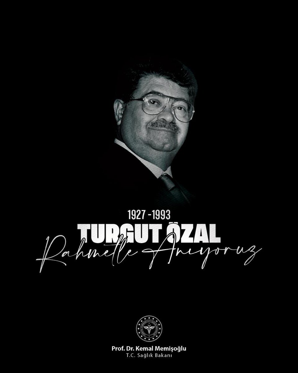 Turgut Özal'ın Vefatının 32. Yılında Anıtları Saygı Sunuldu
