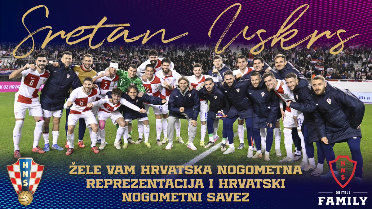 Hırvat Futbol Ailesi Paskalya Tebrizi Gönderdi