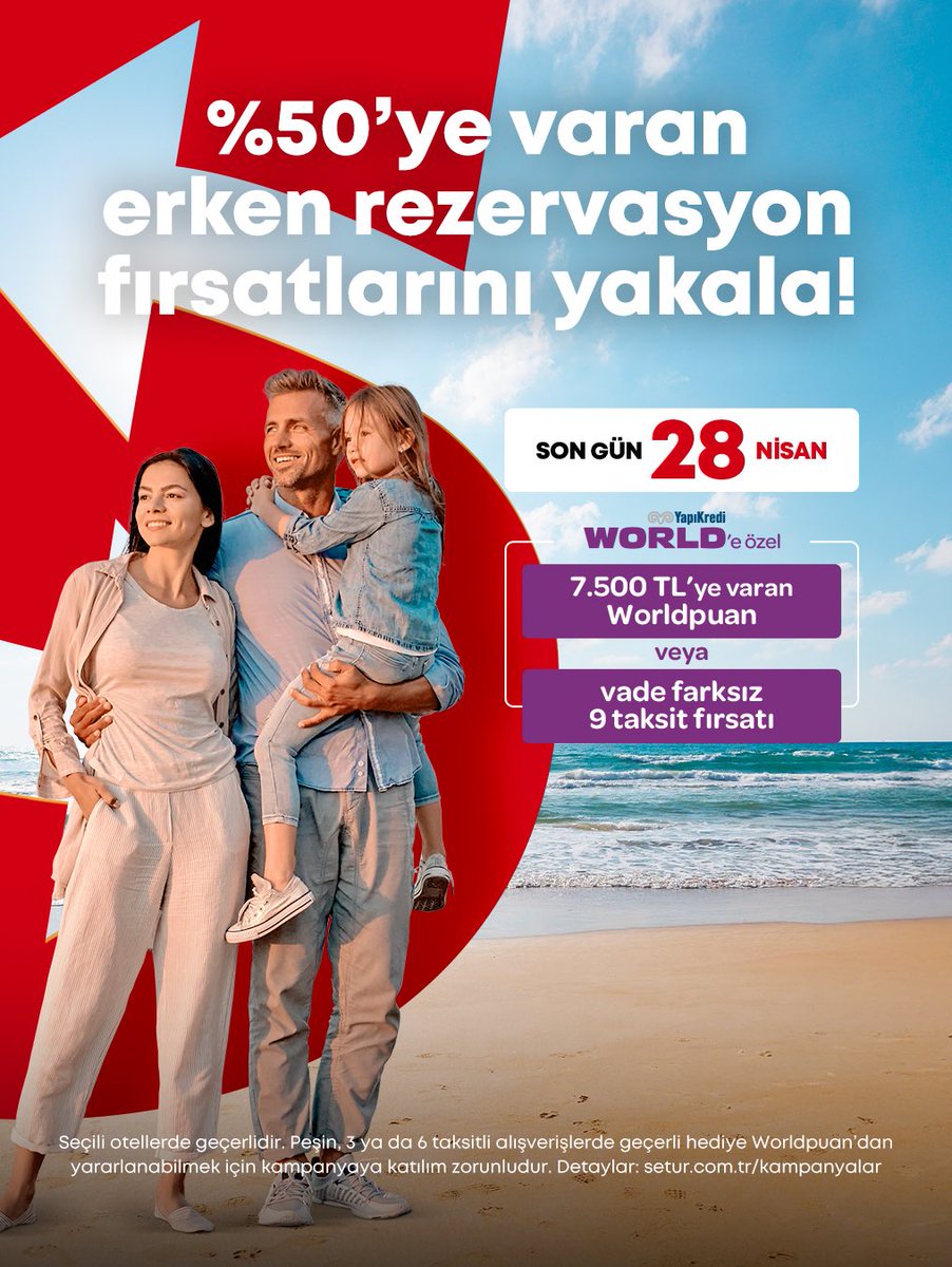 SETUR’dan Tatil Kampanyası: Erken Rezervasyonla İndirimler