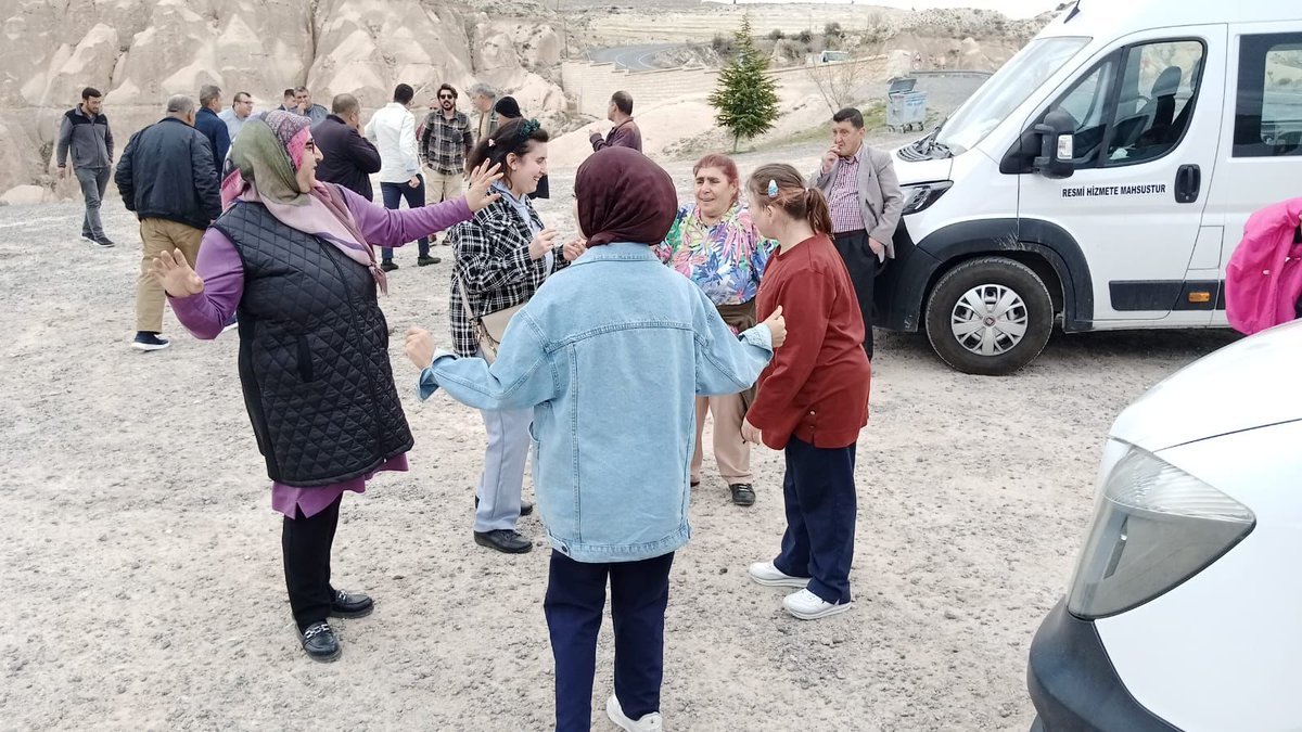Nevşehir'de Engelliler Müze Ziyareti Gerçekleştirdi