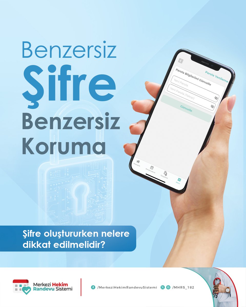 T.C. Sağlık Bakanlığı MHRS Kullanıcılarına Güvenlik Uyarısı