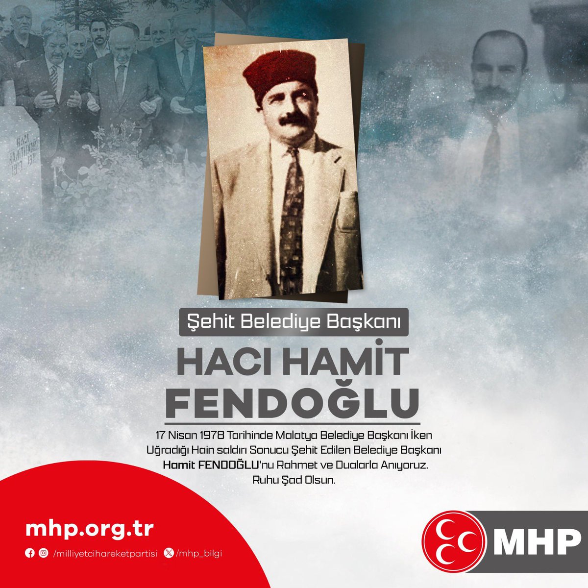 Malatya'nın Şehit Belediye Başkanı Hamit Fendoğlu Anıldı
