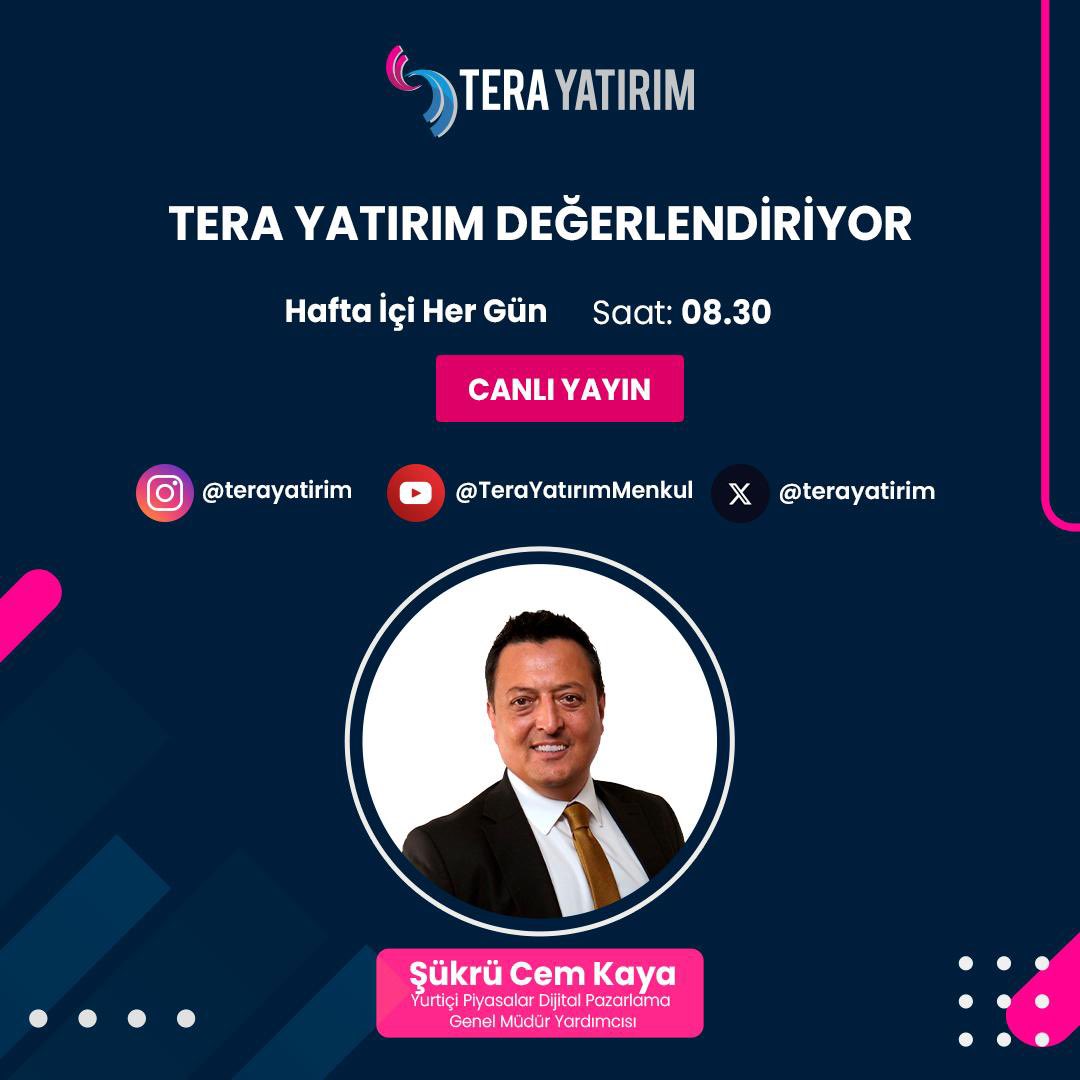 Tera Yatırım, 17 Nisan'da Canlı Hisse Sektörü Analizi Yapacak