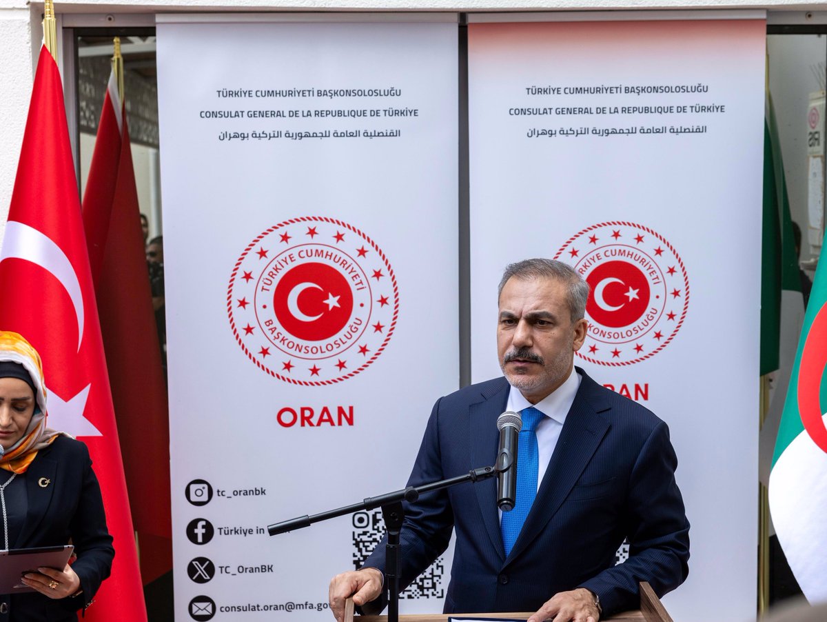Hakan Fidan, Cezayir’de Yeni Başkonsolosluk Açılışında Bulundu