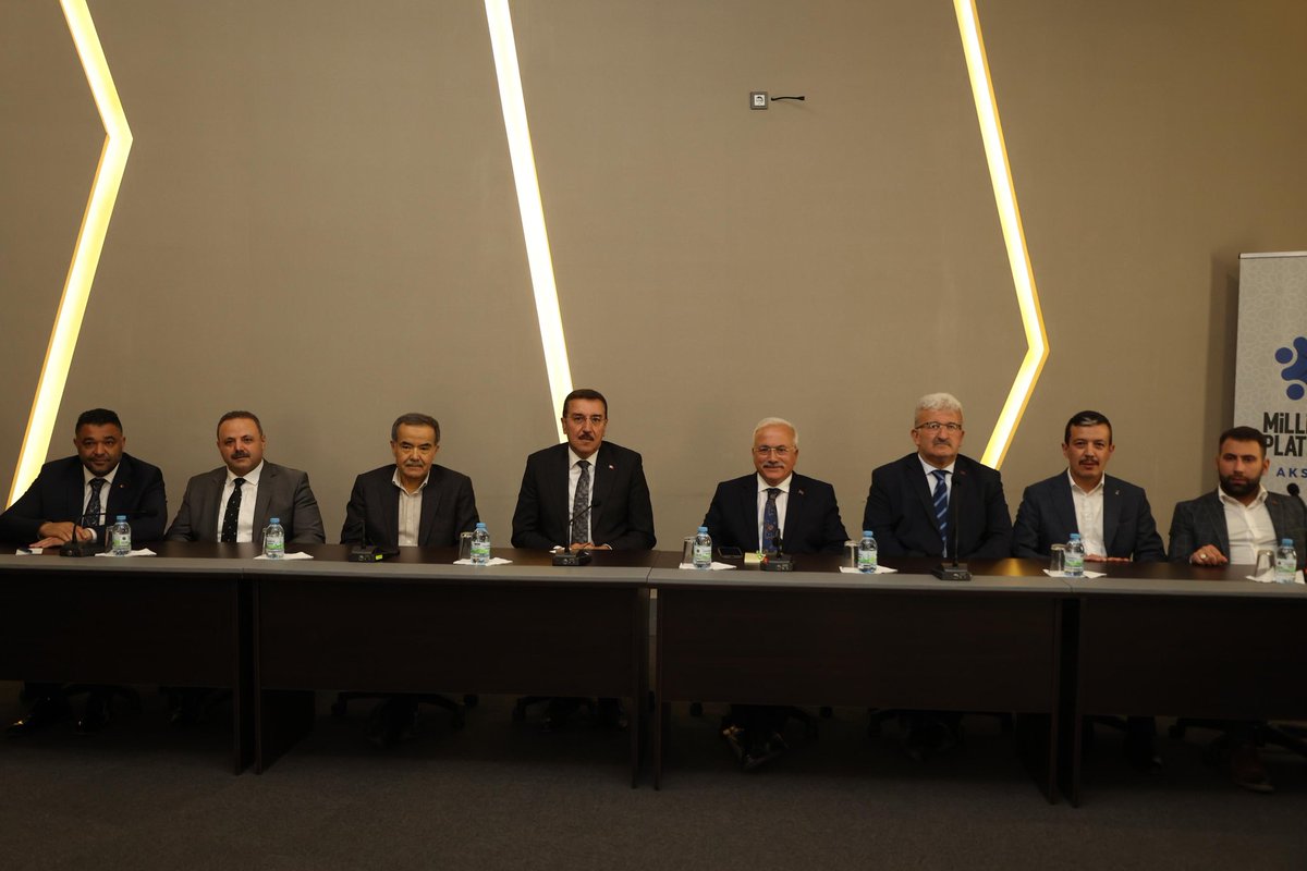 AK Parti Aksaray'da Milli İrade Platformu ile İstişare Toplantısı