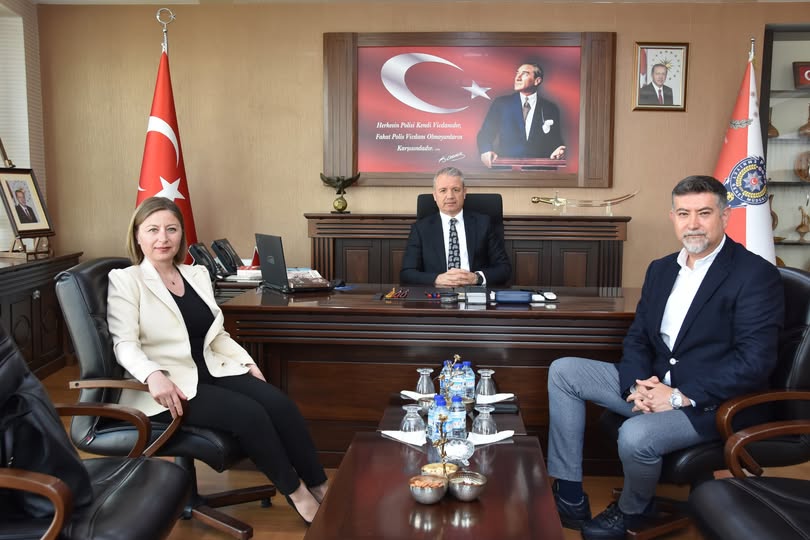 Forum AVM Yöneticileri Nevşehir Emniyet Müdürü'nü Ziyaret Etti