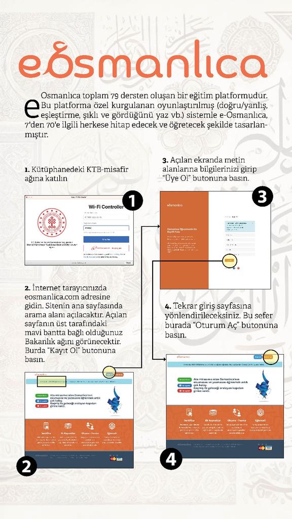 Kütüphaneler ve Yayımlar Genel Müdürlüğü, Osmanlı Türkçesi Eğitimini Oyunlaştırarak Sunuyor