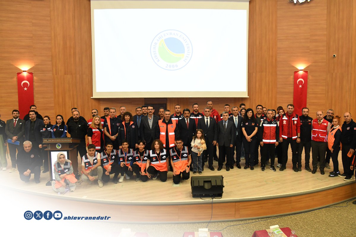 Kırşehir Ahi Evran Üniversitesi’nde Depremle Birlikte Yaşam Konferansı