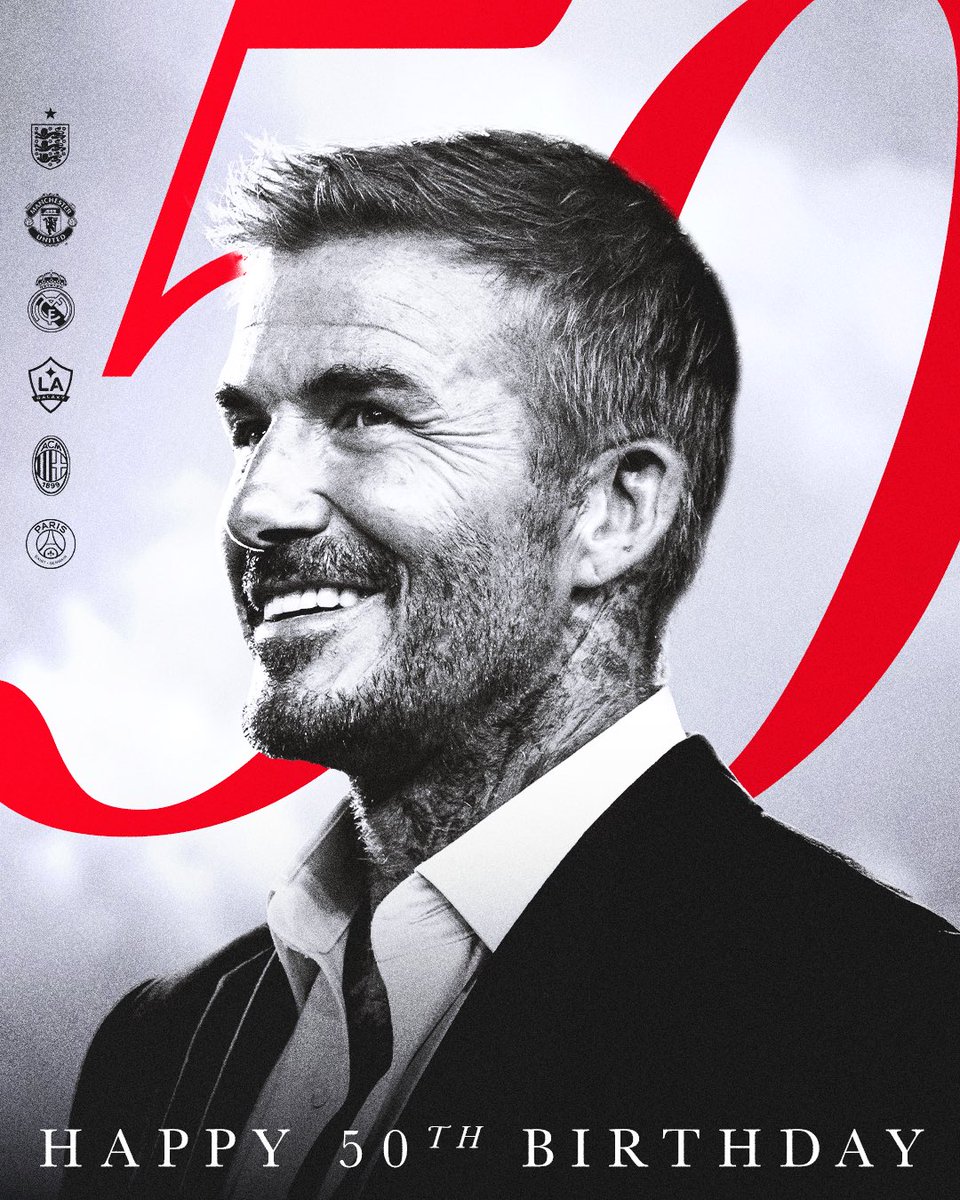 Beckham'ın 50. Doğum Günü Kutlandı