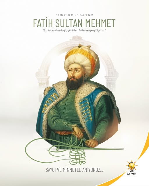 AK Parti Aksaray İl Başkanlığı, Fatih Sultan Mehmet'i Anma Töreni Düzenledi
