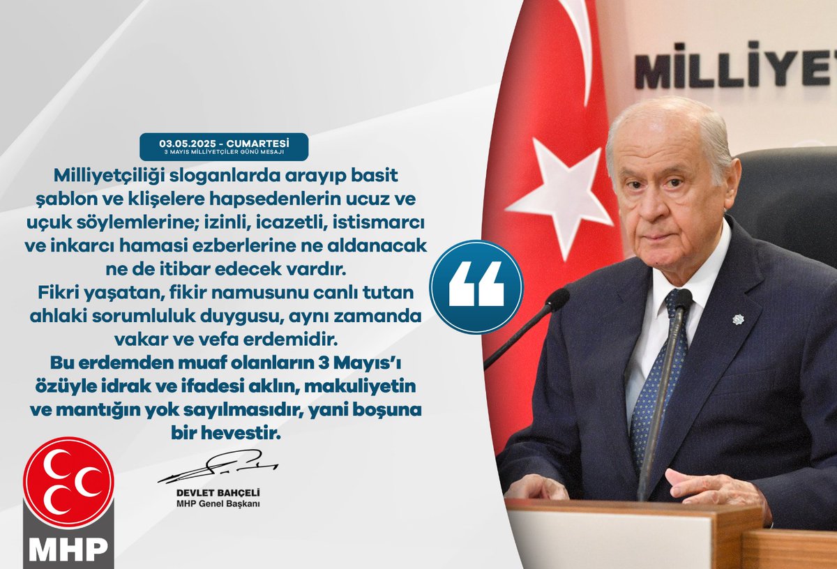 MHP Milletvekili Kaşlı: Milliyetçiliği Basit Sloganlara İndirmemizin Tehlikeleri