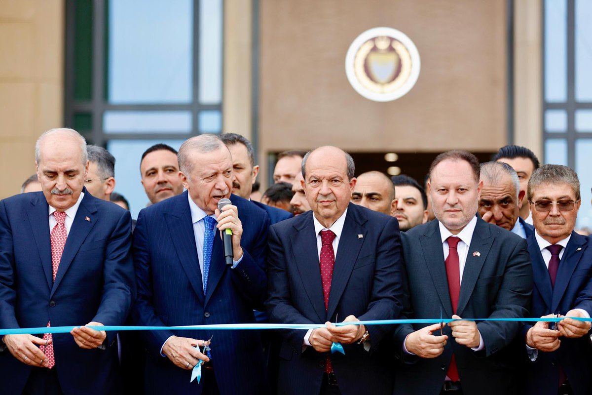 KKTC Cumhurbaşkanlığı Cumhuriyet Yerleşkesi Açıldı