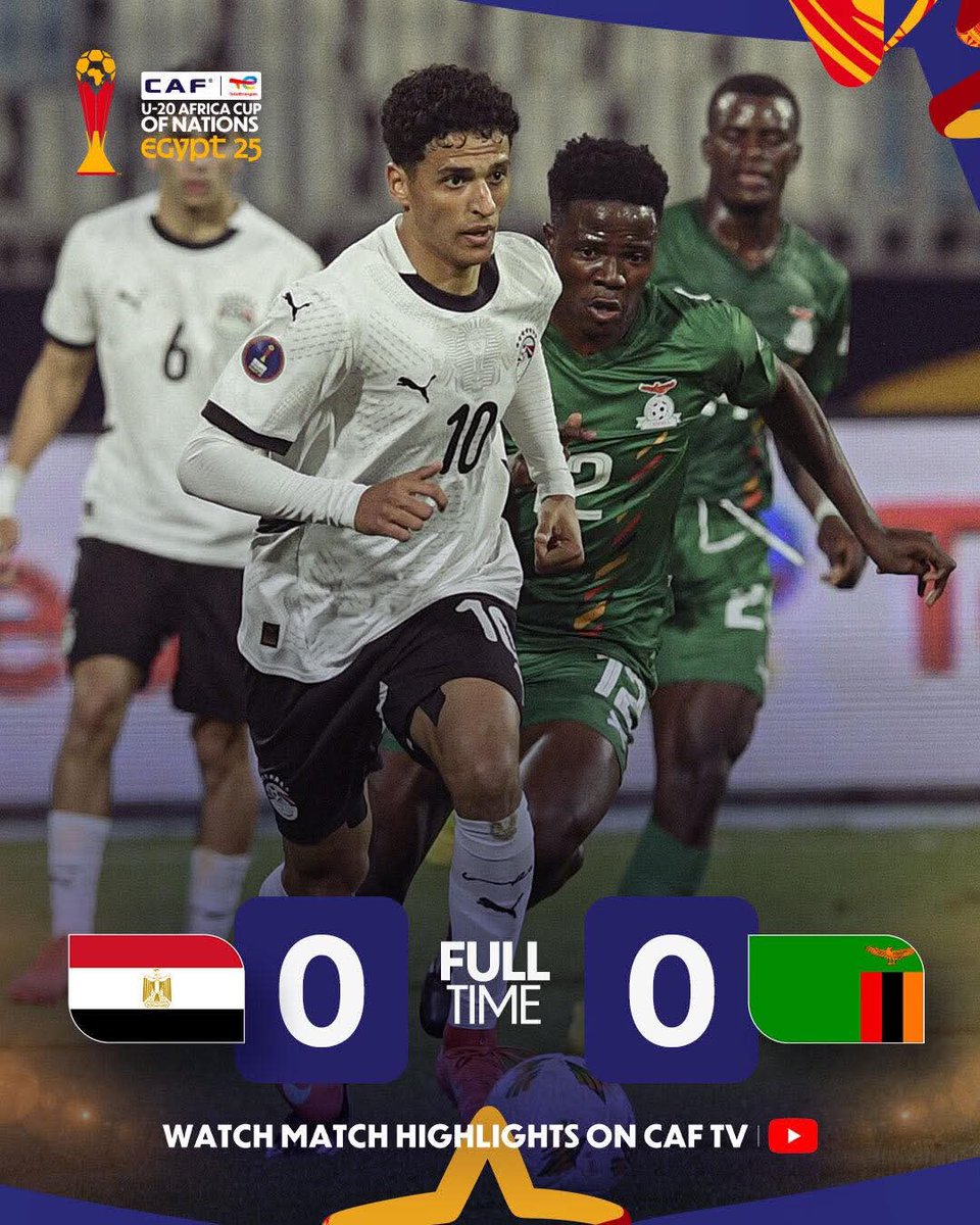 Zambia ve Mısır, Afrika Kupası'nda 0-0 Berabere