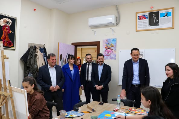 Gençlik Hizmetleri Genel Müdür Yardımcısı Karkınçam, Kayseri Gençlik Merkezlerini Ziyaret Etti