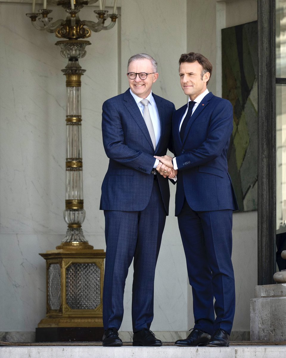 Macron, Avustralya Başbakanı Albanese'i Yeniden Seçilmesinden Dolayı Tebrik Etti