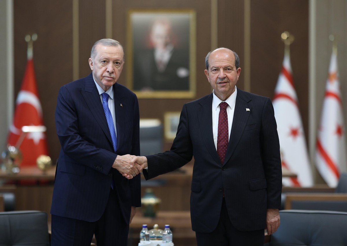 Erdoğan ve Tatar, KKTC'de Yeni Hizmet Binalarının Açılışını Yaptı