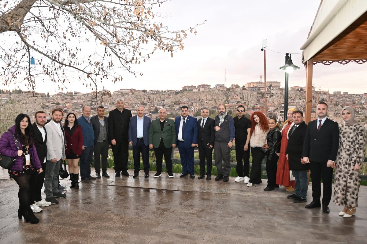 Cappastar Ödül Töreni İçin Nevşehir'e Gelen Medya Temsilcileri Valiliğe Ziyaret Etti