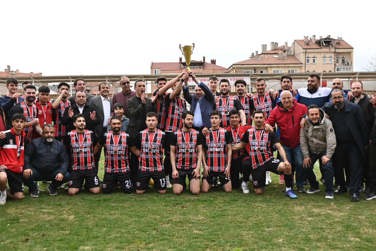 Derinkuyugücü, 2024-2025 Nevşehir 1. Amatör Futbol Ligi Şampiyonu Oldu