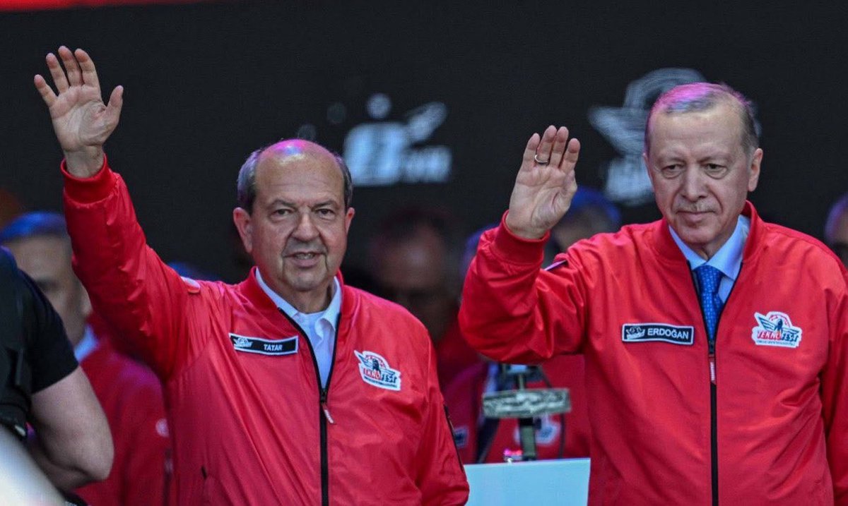 Cumhurbaşkanı Tatar, Teknofest KKTC'de Erdoğan ile Birlikte Ödül Törenine Katıldı