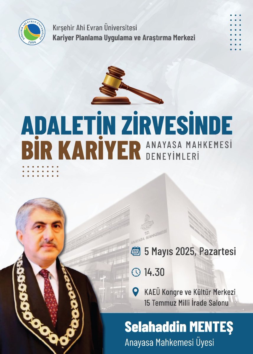 KAEÜ, Anayasa Mahkemesi Deneyimleri Konferansına Ev sahipliği Yapacak