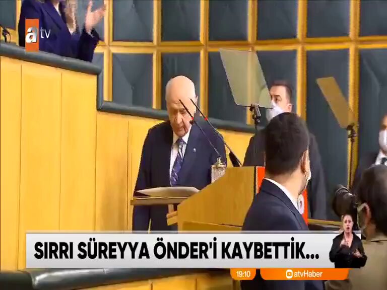 MHP Kayseri Milletvekili Özdemir, Sırrı Bey'in Vefatını Açıkladı