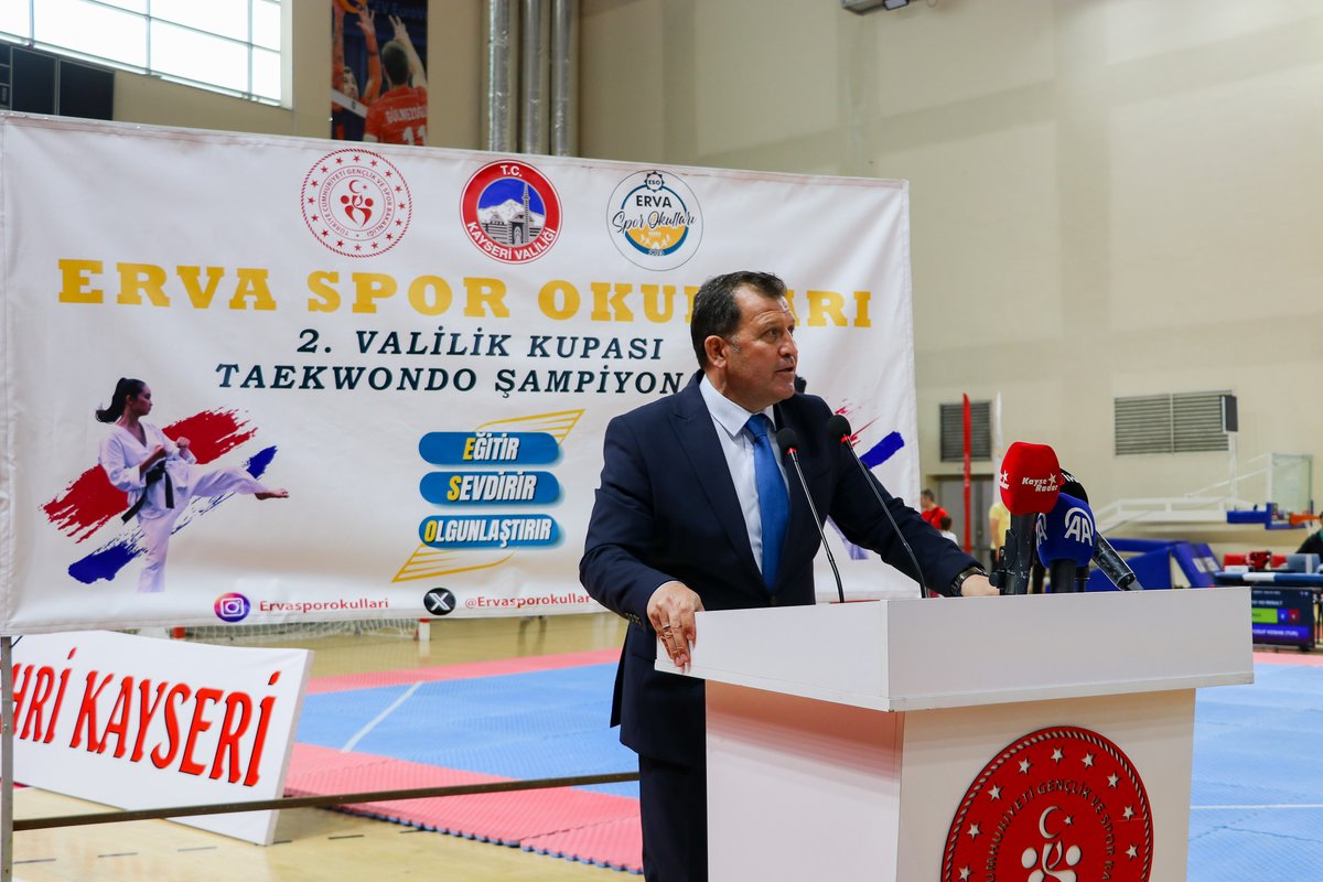 Erva Spor Okulları Valilik Kupası Taekwondo Şampiyonası Tamamlandı