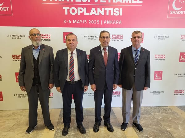 Saadet Partisi Kırşehir İl Başkanlığı, Genel Merkez Strateji Toplantısına Katıldı