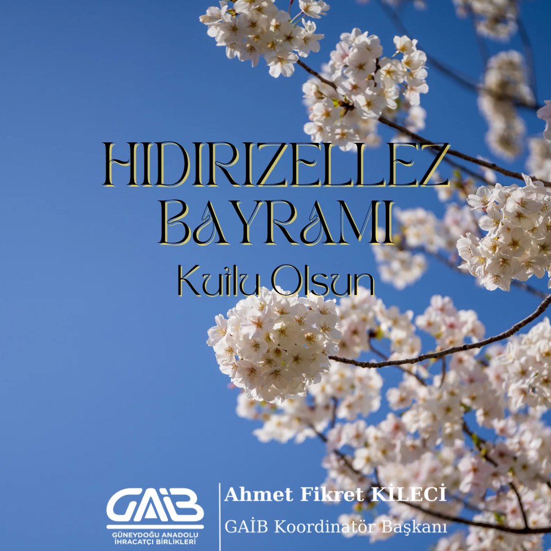 Hıdırellez Bayramı Coşkusuyla Bahar Coşkusunu Yaşıyoruz