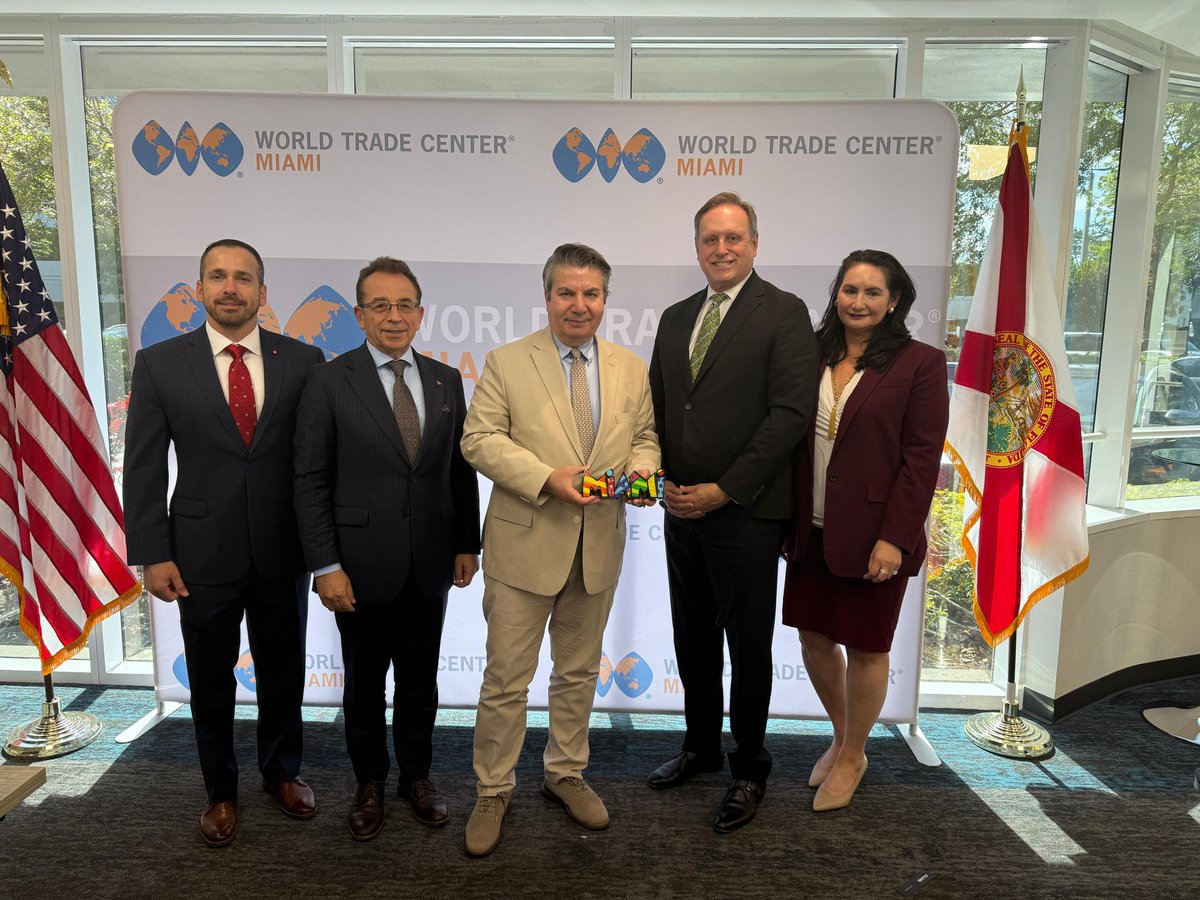 Türkiye'nin Miami Temsilcisi ve İş Adamı, Florida'daki Ticari İlişkileri Gözden Geçirdi