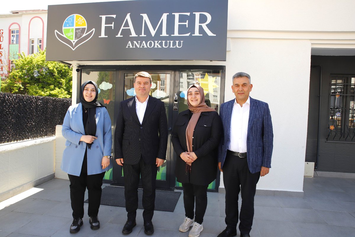 Aksaray Belediye Başkanı Dinçer, Özel Famer Anadolu Okulu'nu Ziyaret Etti