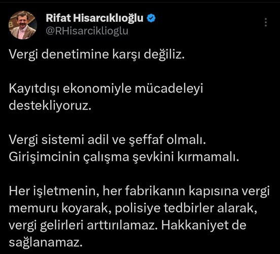 Nevşehir Ticaret Borsası, Vergi Denetimini Destekler, Ancak Adil ve Şeffaf Bir Sistem Vurguluyor