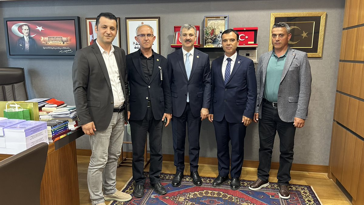 TBMM'de Aksaray Heyeti AK Parti Milletvekili Altınsoy Tarafından Kabul Edildi
