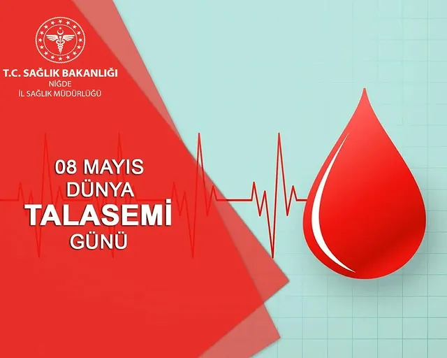 Niğde'de Dünya Talasemi Günü Etkinlikleri ve Talasemi Önleme Çalışmaları