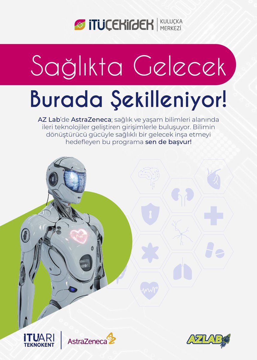 İTÜ Çekirdek ve AstraZeneca İş Birliğiyle AZ Lab Programı, Sağlık Sektörüne Yönelik Girişimleri Destekleyecek