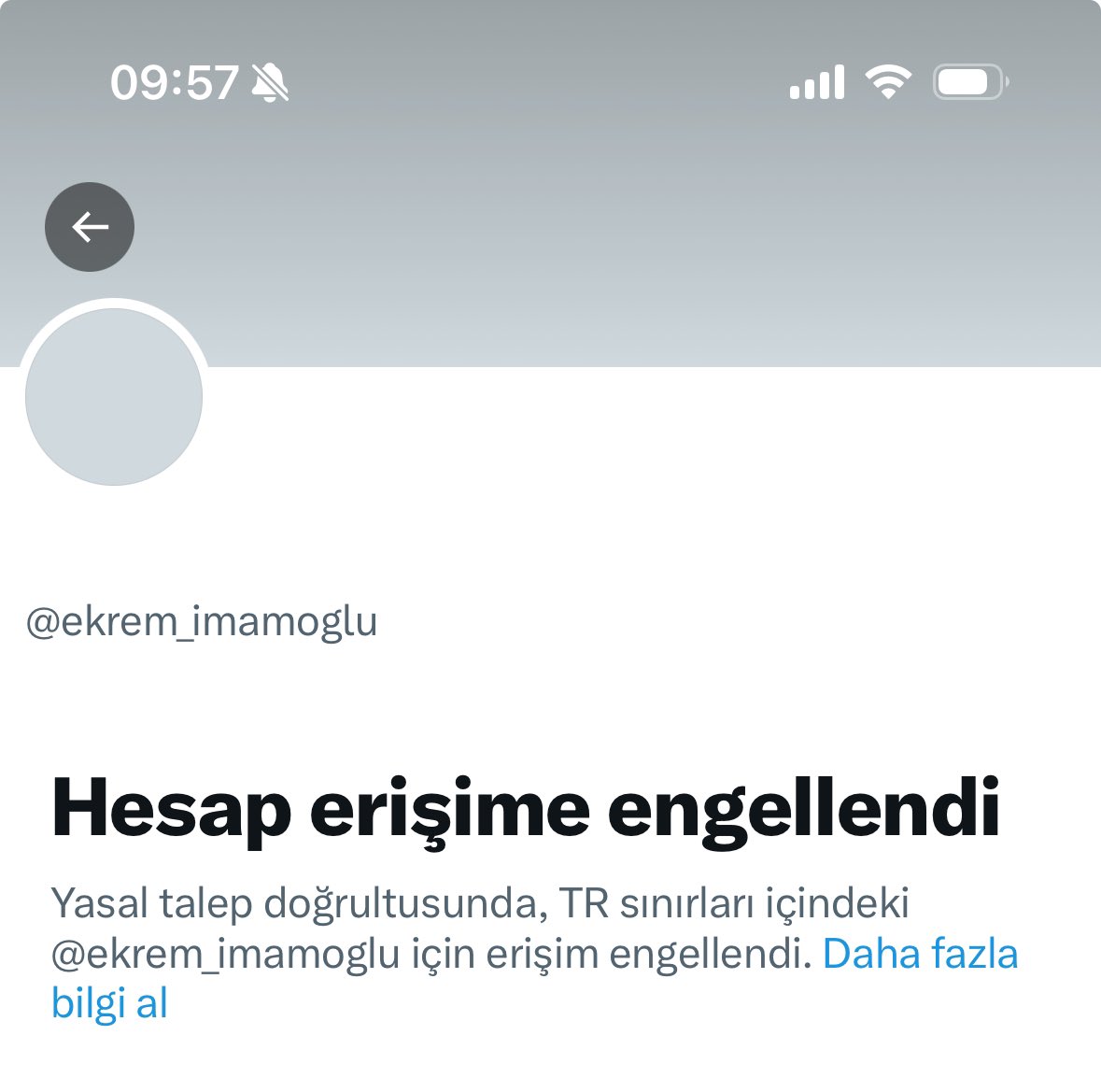 İmamoğlu'nun X Hesabı Başsavcılığın Talebiyle Askıya Alındı