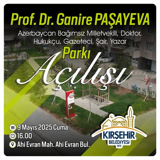 Kırşehir Belediyesi, Ahi Evran Mahallesi'nde Yeni Parkı Açtı