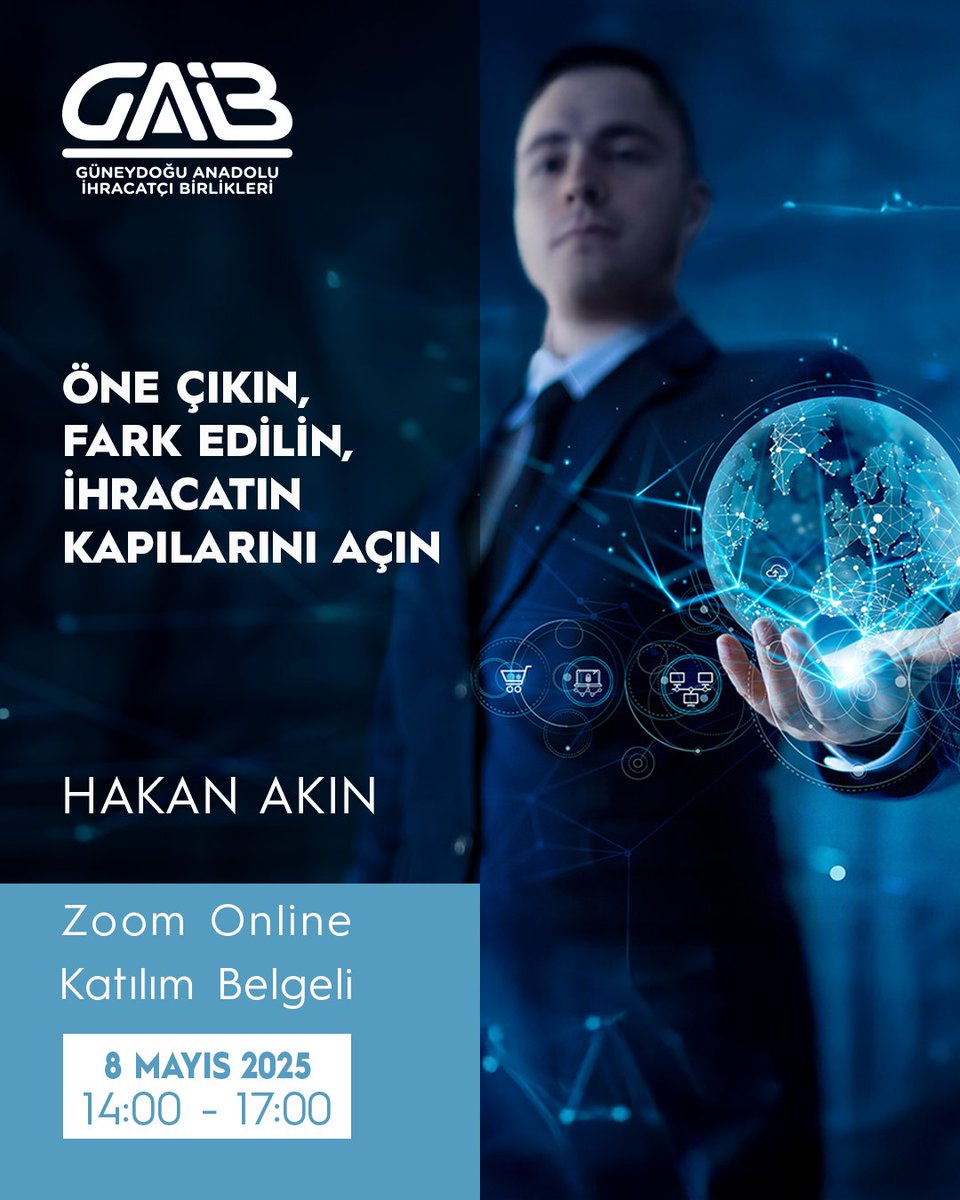 GAİB, İhracat Potansiyelini Artırmak İçin Online Eğitim Düzenliyor