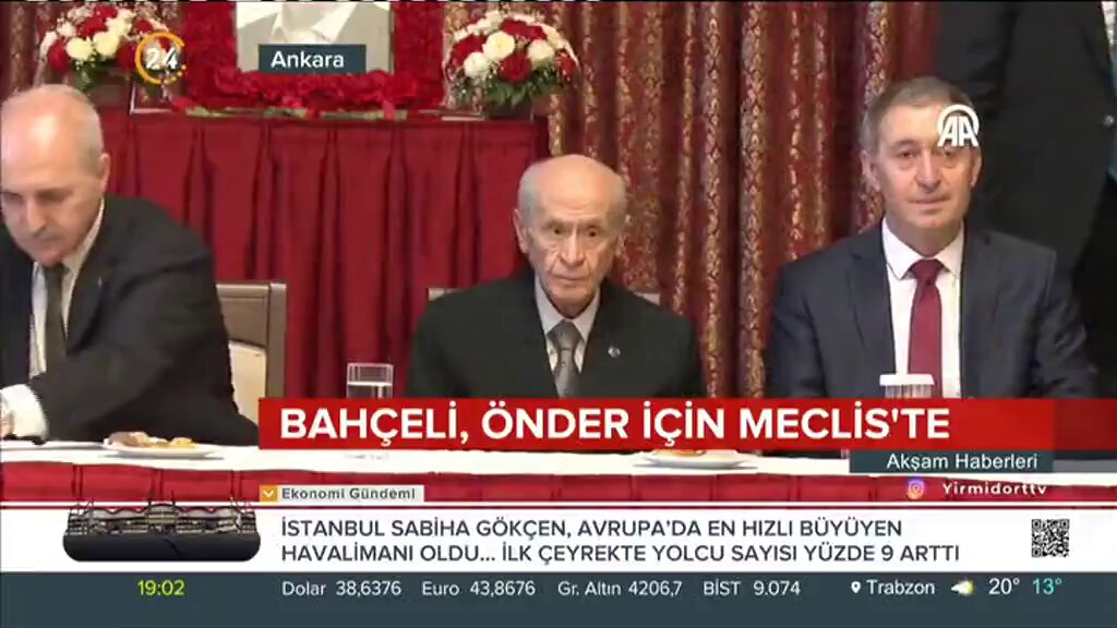 MHP Lideri Bahçeli, Sırrı Süreyya Önder'in Taziye Törenine Katıldı