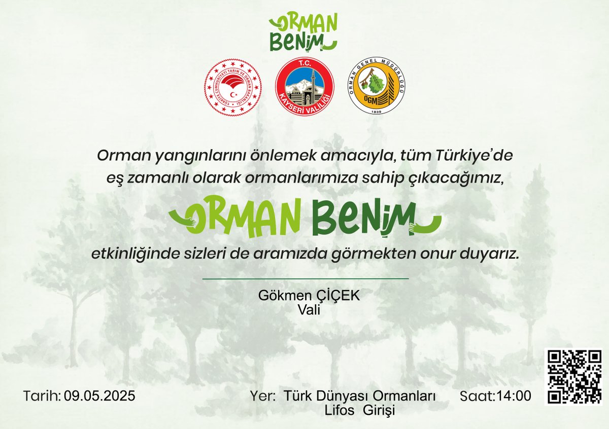 Türkiye'de Ormanları Koruma Çalışması: 