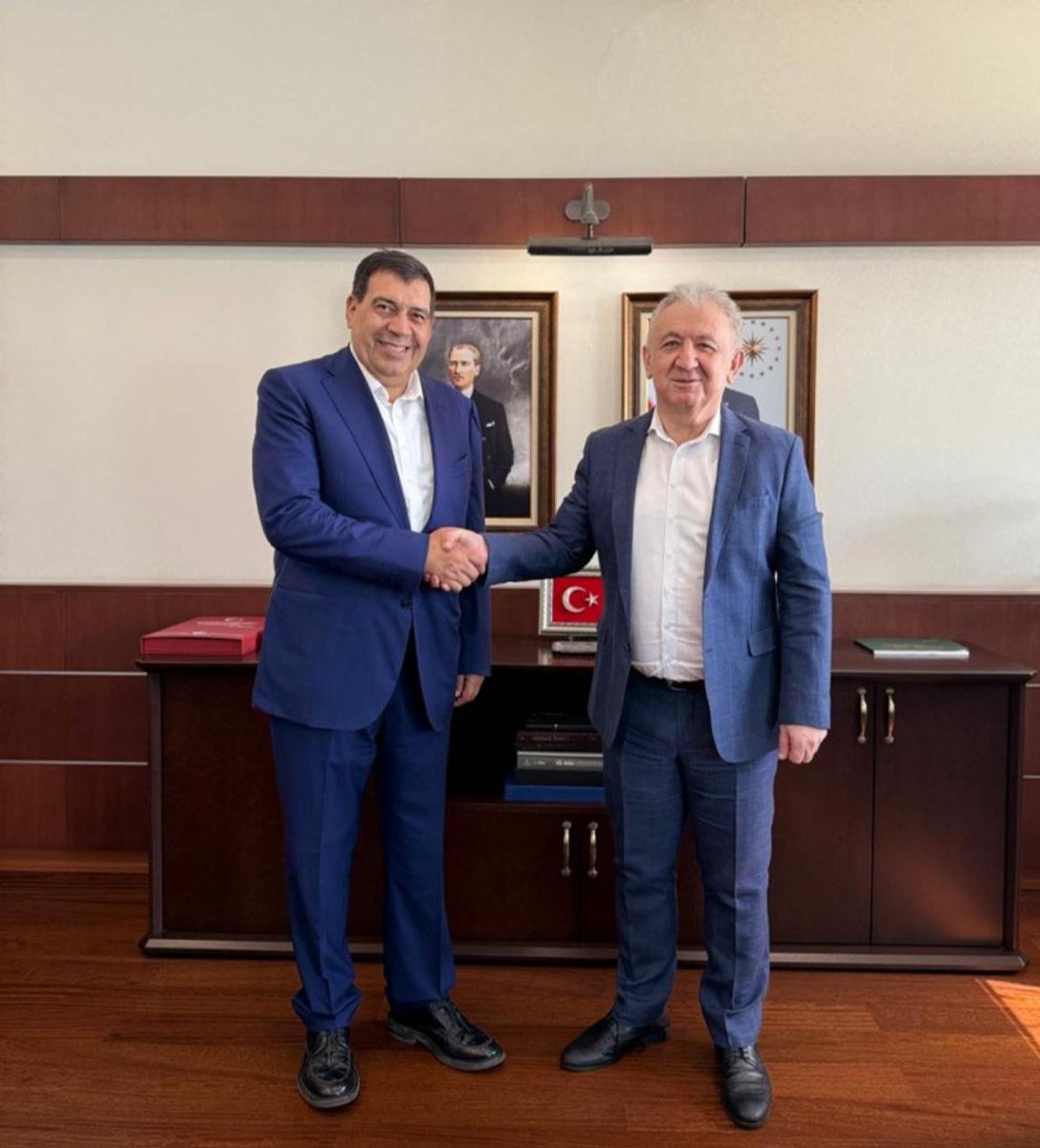 Türkiye'nin Kazakistan Büyükelçisi, DTİK'nin Yeni Temsilcisini Ağırladı