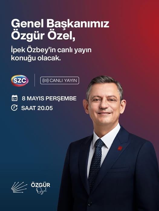 Özgür Özel, Sözcü TV'de Canlı Yayında